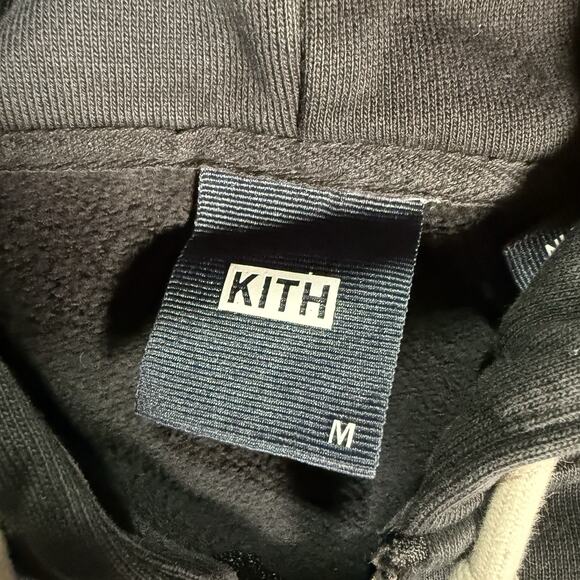 KITH Williams V Zip Up Hoodie Black Size Medium - Picture 3 of 8